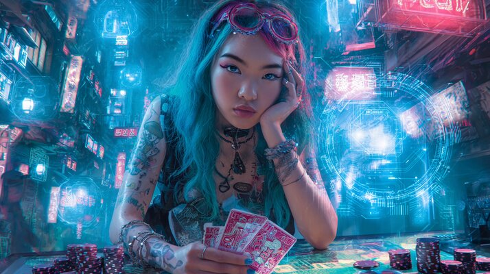 Hình ảnh gia đình hạnh phúc, cân bằng cuộc sống, biểu tượng responsible gaming